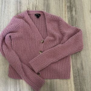 Art class cardigan, youth large 10/12